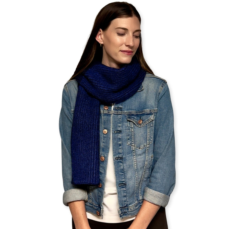 Humble Hilo Knitted Scarf, Fine Knitted Scarf