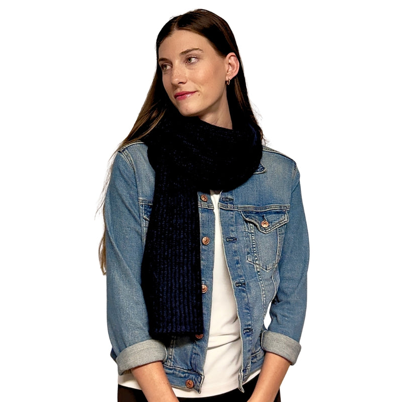 Humble Hilo Knitted Scarf, Fine Knitted Scarf