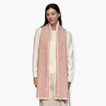 Humble Hilo Knitted Soft Scarf, Fine Knitted with White Trim