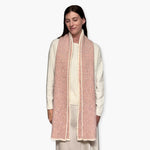 Humble Hilo Knitted Soft Scarf, Fine Knitted with White Trim