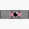 Humble Hilo Soft Sustainable Art Scarf, Abstract Eye