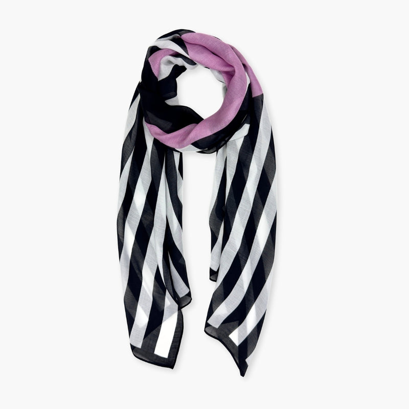 Humble Hilo Soft Sustainable Art Scarf, Abstract Eye