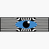 Humble Hilo Soft Sustainable Art Scarf, Abstract Eye