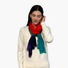 Humble Hilo Soft Sustainable Art Scarf, Retro Palette