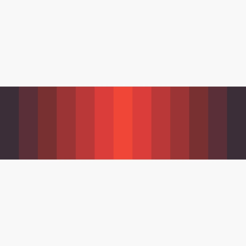 Humble Hilo Soft Sustainable Art Scarf, Retro Palette