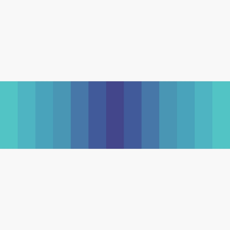 Humble Hilo Soft Sustainable Art Scarf, Retro Palette