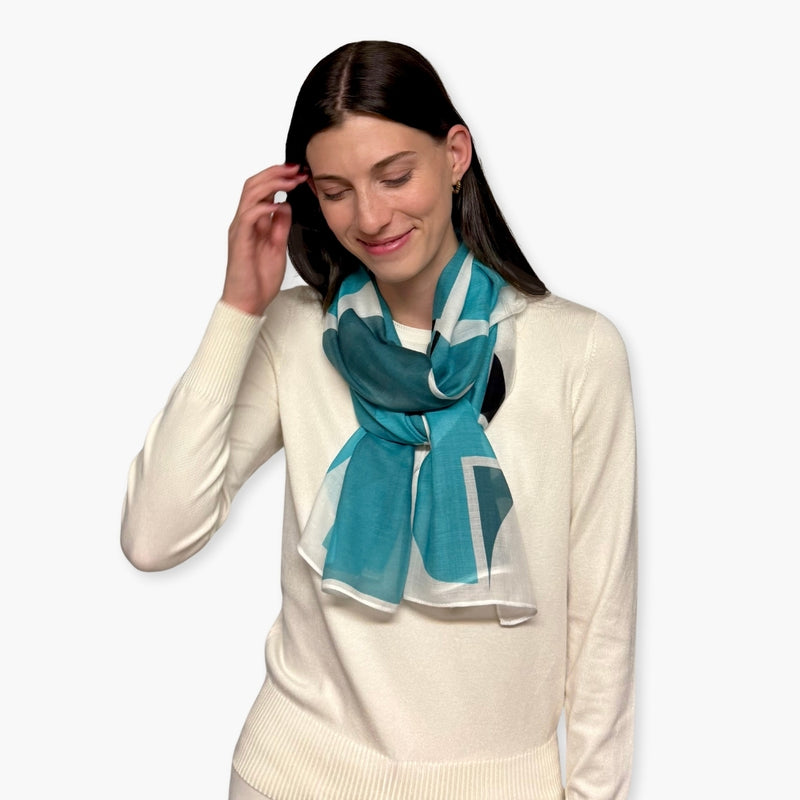 Humble Hilo Soft Sustainable Art Scarf