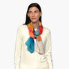 Humble Hilo Soft Sustainable Art Scarf, Geometric Abstract