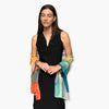 Humble Hilo Soft Sustainable Art Scarf, Geometric Abstract