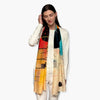 Humble Hilo Soft Sustainable Art Scarf, Geometric Abstract
