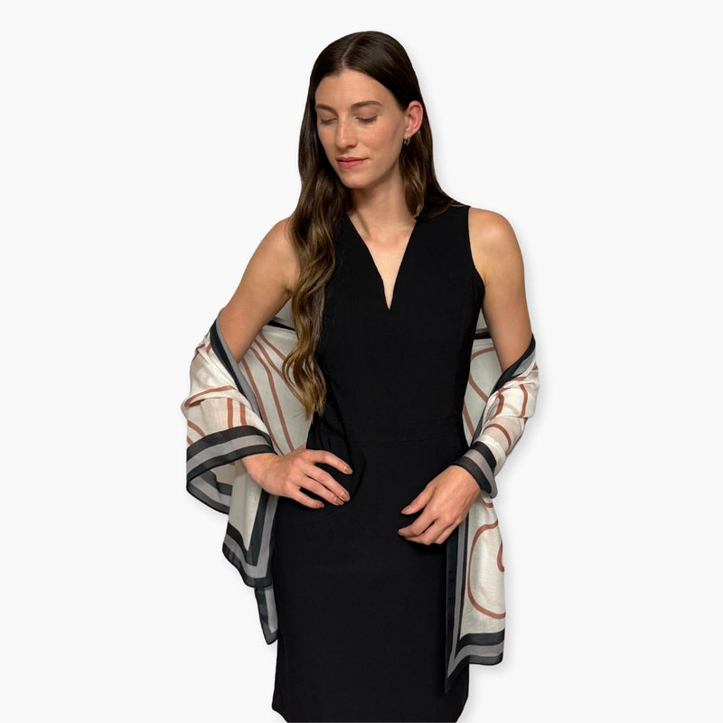 Humble Hilo Soft Sustainable Art Scarf