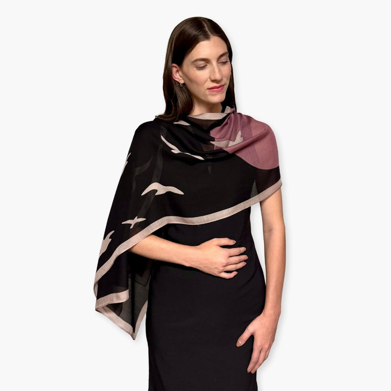 Humble Hilo Soft Sustainable Art Scarf