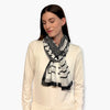 Humble Hilo Soft Sustainable Art Scarf, Optical Art