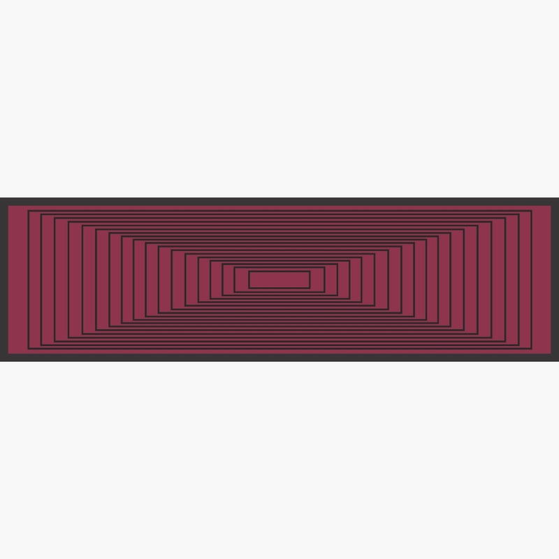 Humble Hilo Soft Sustainable Art Scarf, Optical Art