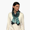 Humble Hilo Soft Sustainable Art Scarf, Optical Art