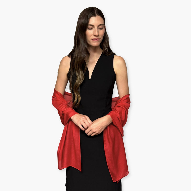 Humble Hilo Soft Sustainable Art Scarf, Solid