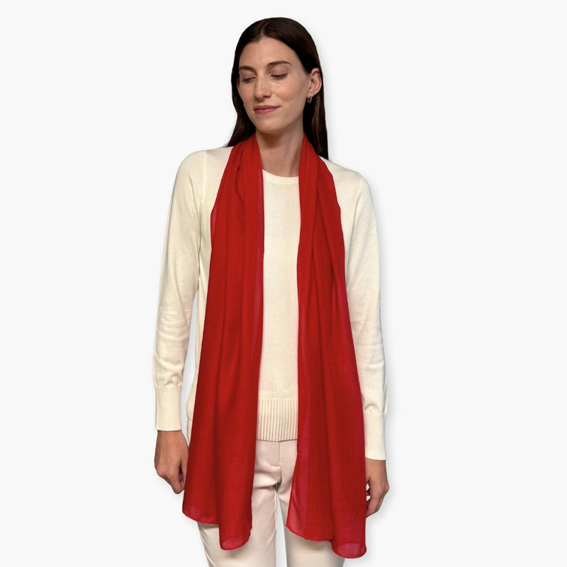 Humble Hilo Soft Sustainable Art Scarf, Solid