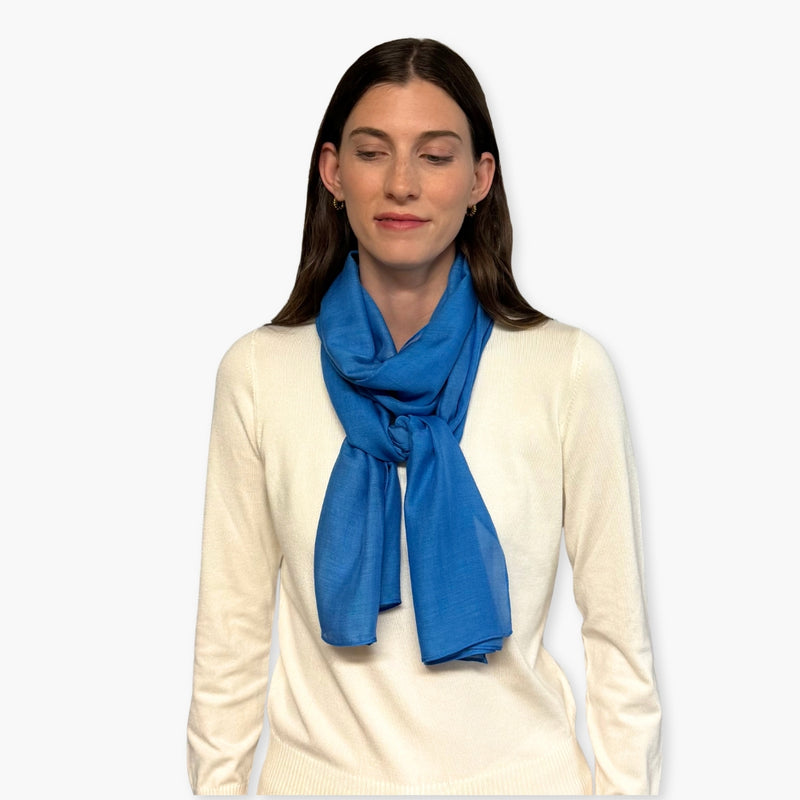 Humble Hilo Soft Sustainable Art Scarf, Solid