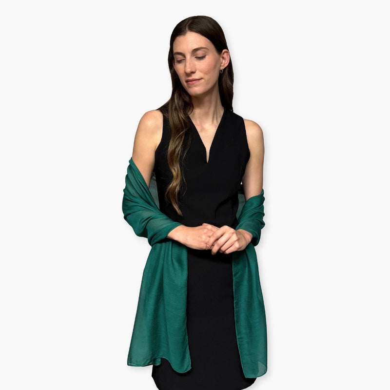 Humble Hilo Soft Sustainable Art Scarf, Solid