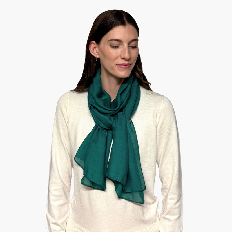 Humble Hilo Soft Sustainable Art Scarf, Solid