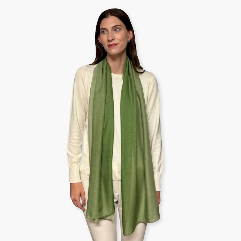 Humble Hilo Soft Sustainable Art Scarf, Ombre