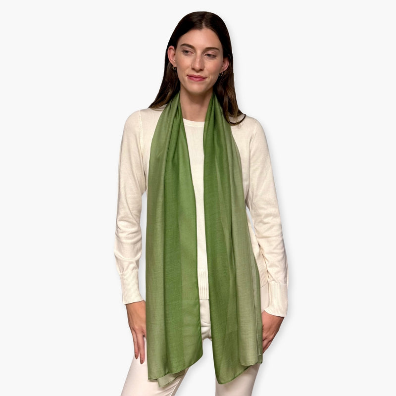 Humble Hilo Soft Sustainable Art Scarf, Ombre