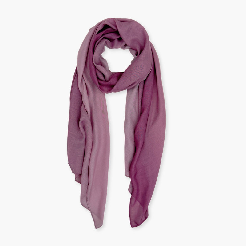 Humble Hilo Soft Sustainable Art Scarf, Ombre