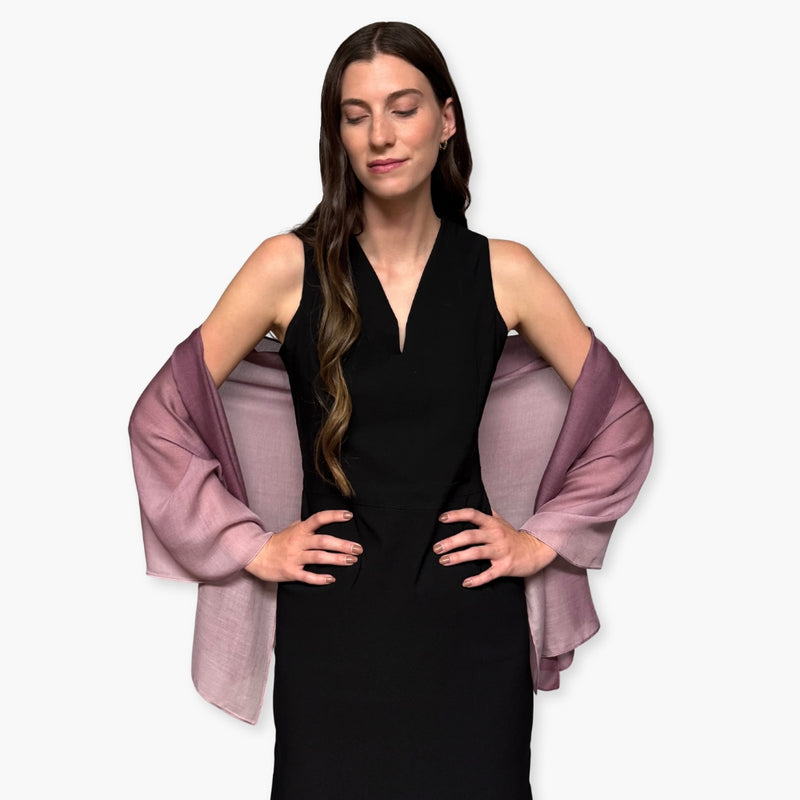 Humble Hilo Soft Sustainable Art Scarf, Ombre