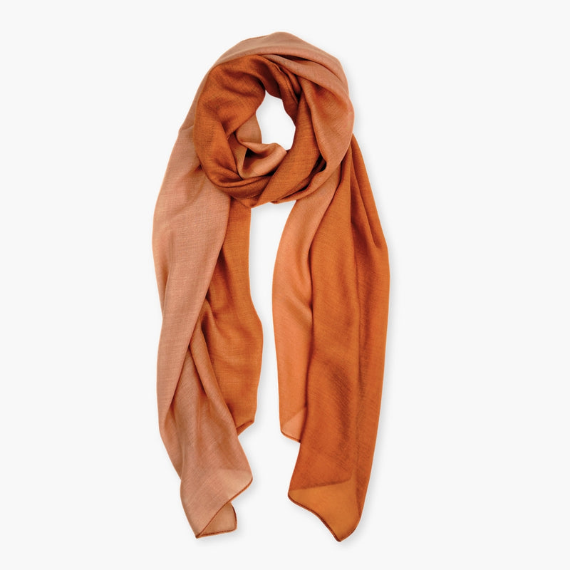 Humble Hilo Soft Sustainable Art Scarf, Ombre
