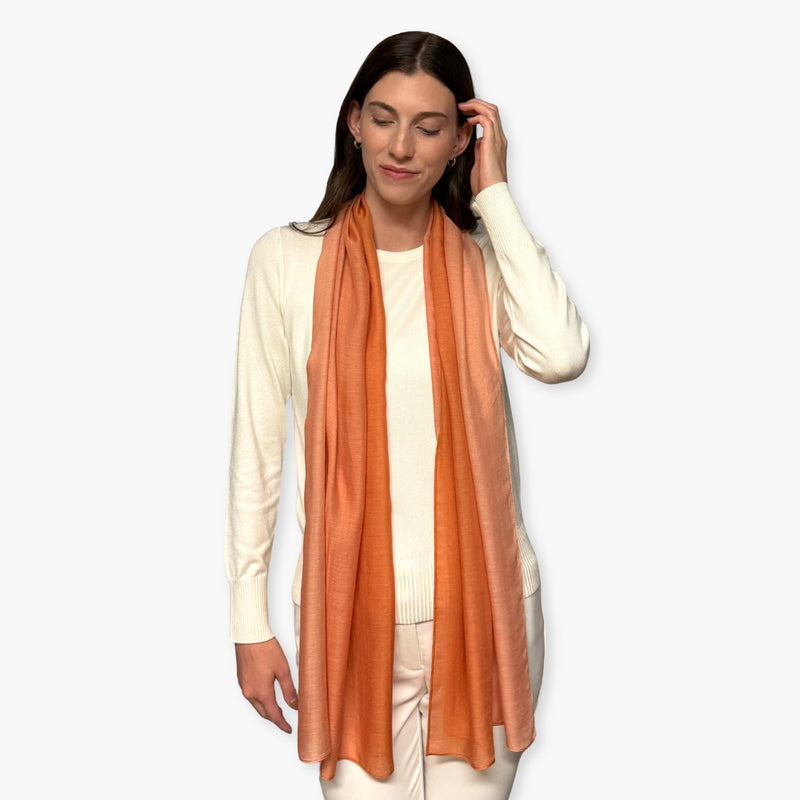 Humble Hilo Soft Sustainable Art Scarf, Ombre