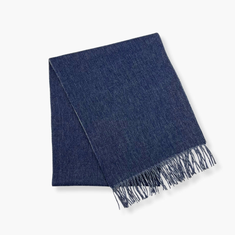 Humble Hilo Lambs Wool Scarf Double Sided