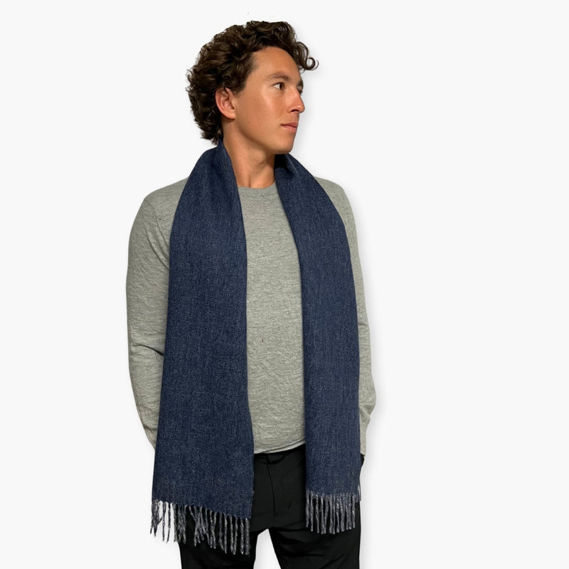 Humble Hilo Lambs Wool Scarf Double Sided