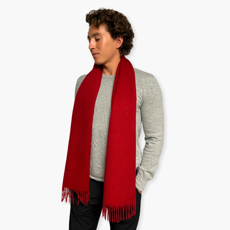 Humble Hilo Lambs Wool Scarf Double Sided
