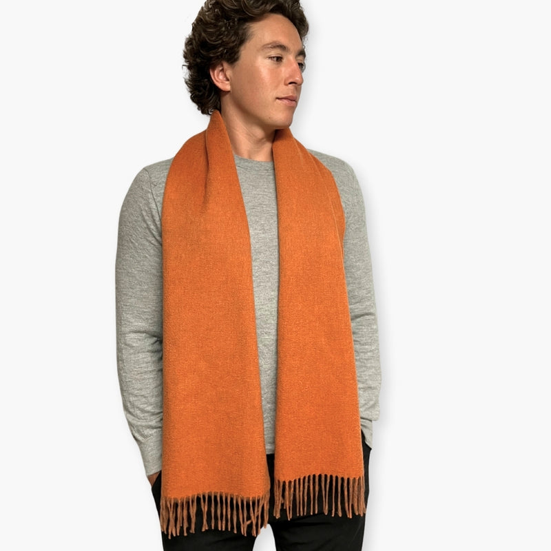 Humble Hilo Lambs Wool Scarf Double Sided