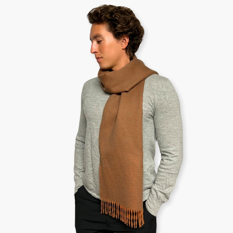 Humble Hilo Lambs Wool Scarf Double Sided