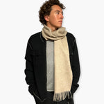 Humble Hilo Lambs Wool Scarf Double Sided