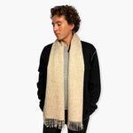 Humble Hilo Lambs Wool Scarf Double Sided
