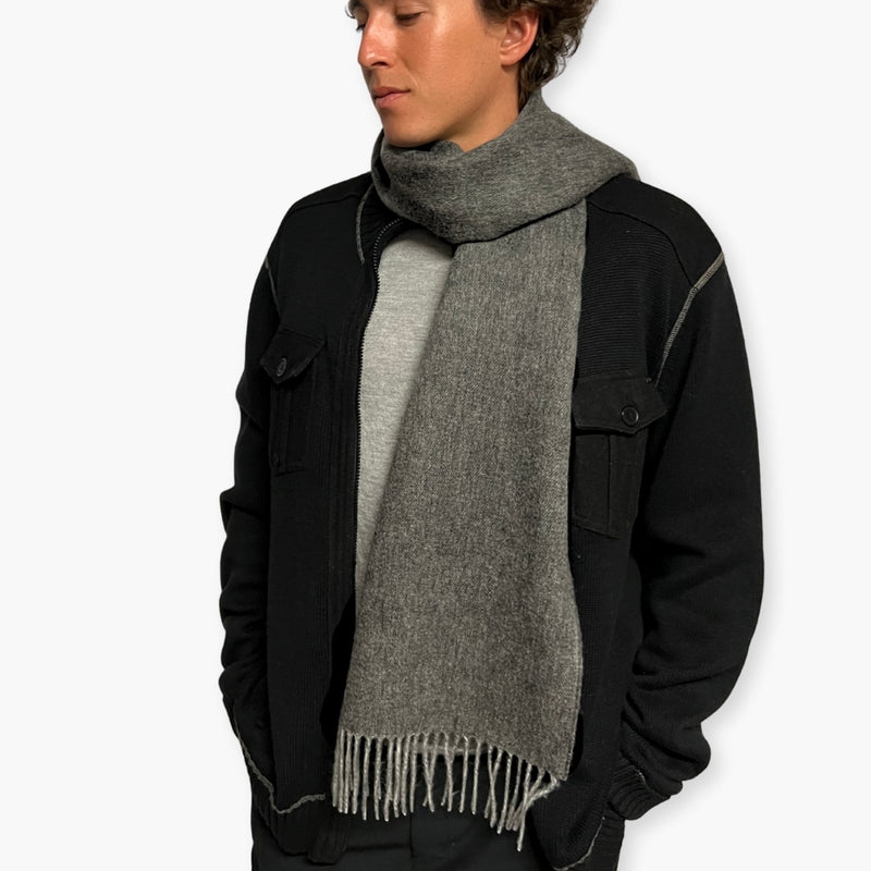 Humble Hilo Lambs Wool Scarf Double Sided
