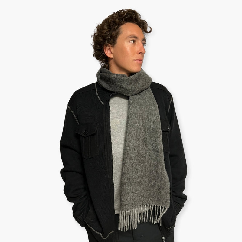 Humble Hilo Lambs Wool Scarf Double Sided