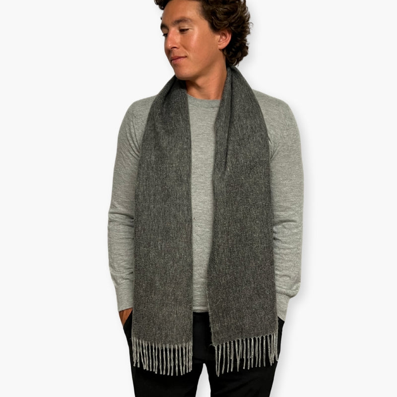 Humble Hilo Lambs Wool Scarf Double Sided