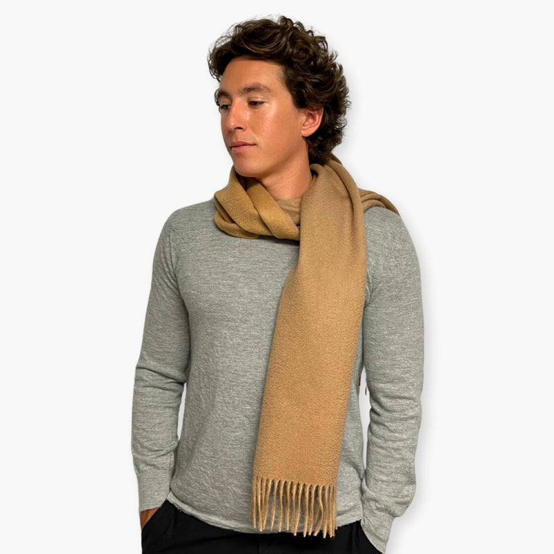 Humble Hilo Lambs Wool Scarf Double Sided