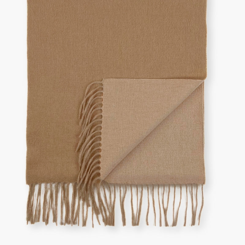 Humble Hilo Lambs Wool Scarf Double Sided