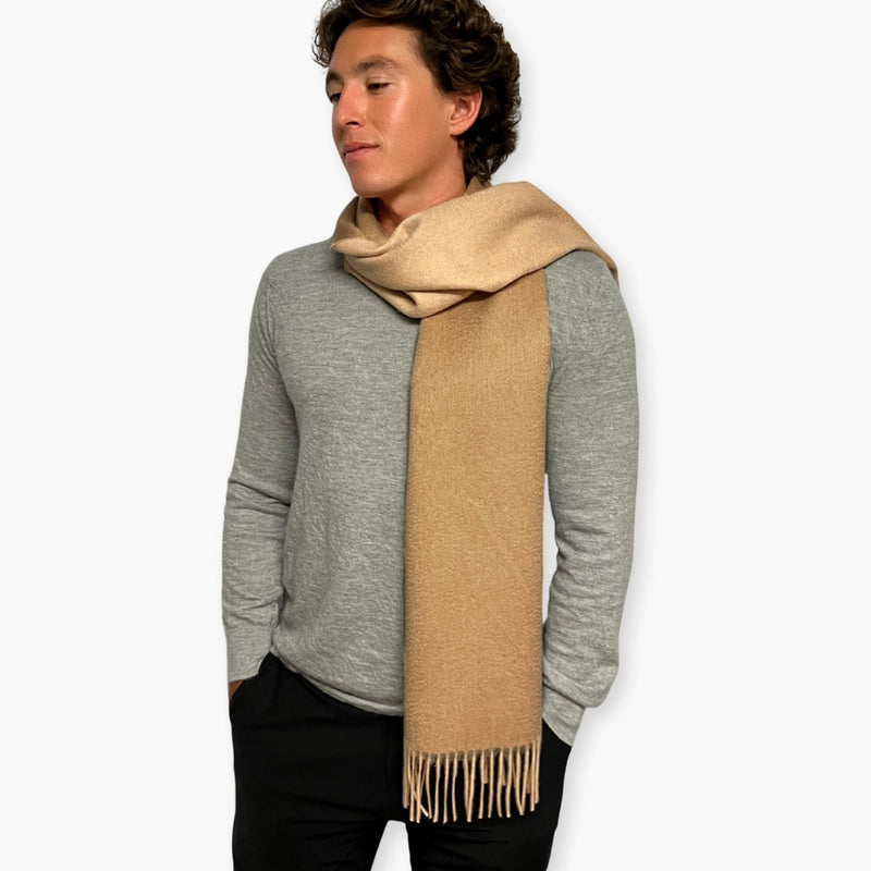 Humble Hilo Lambs Wool Scarf Double Sided