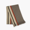 Humble Hilo Lambs Wool Scarf, Long Woven Stripes