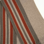 Humble Hilo Lambs Wool Scarf, Long Woven Stripes