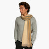 Humble Hilo Lambs Wool Scarf, Long Woven Stripes