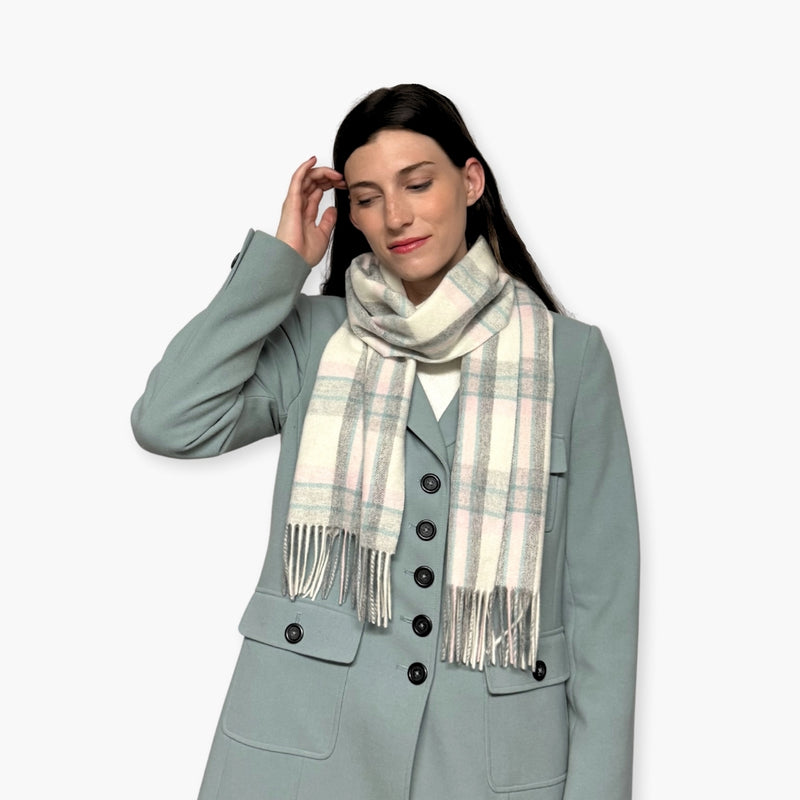 Humble Hilo Wool Scarf, Heritage Plaid