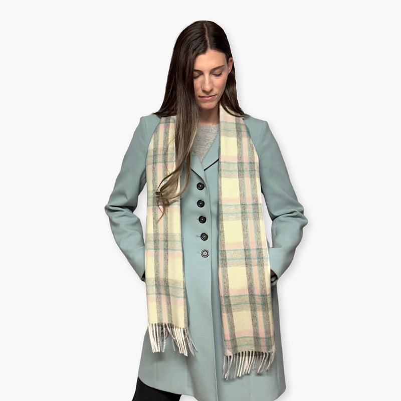 Humble Hilo Wool Scarf, Heritage Plaid