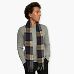 Humble Hilo Wool Scarf, Heritage Plaid