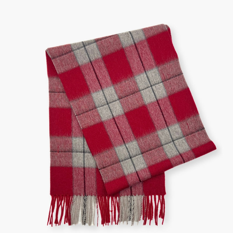 Humble Hilo Wool Scarf, Heritage Plaid